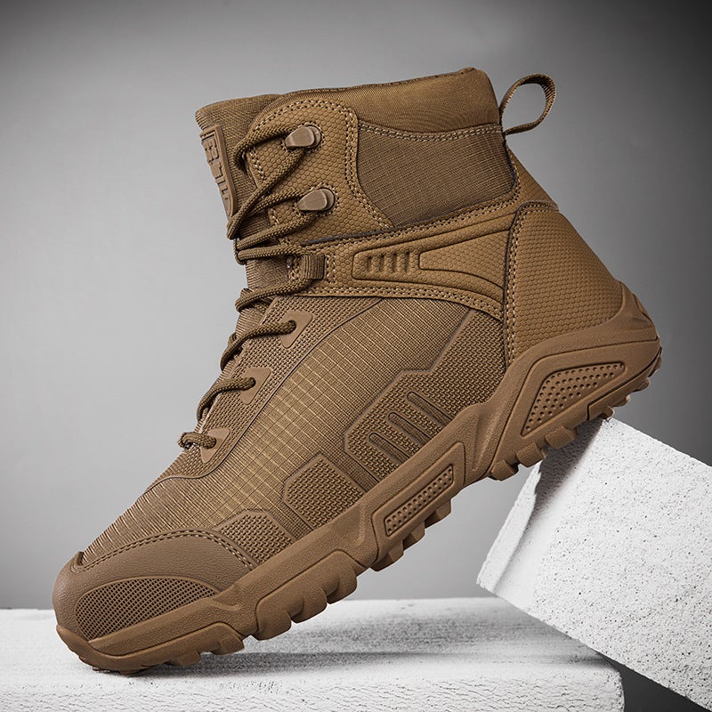 Large Size Military Boots Breathable Tactical Boots Special Forces Outdoor Hiking Wear-Resistant Training Combat Boots High-Top Tactical Boots - Image 3